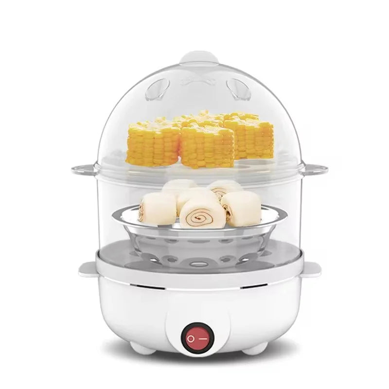 Two-Tier All-in-One Electric Egg Cooker