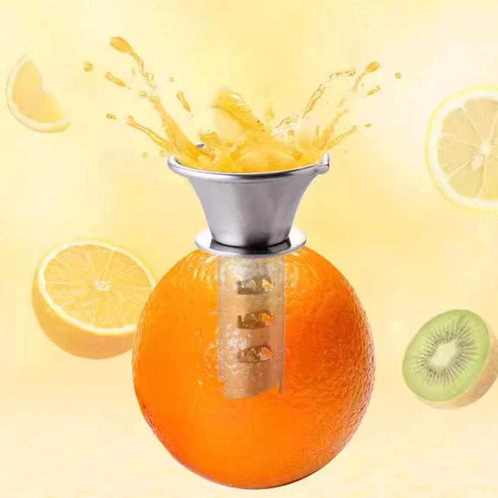 Premium Stainless Steel Manual Lemon Juicer – Effortless Fresh Lemon Juice by Hand
