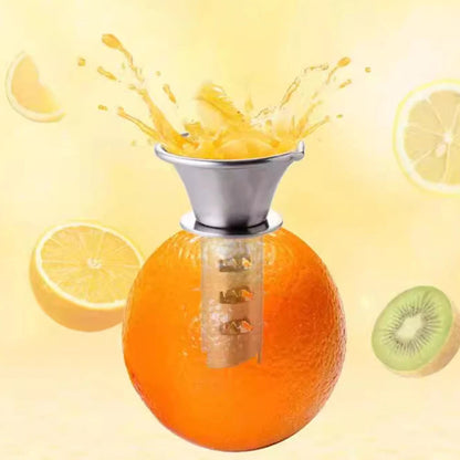 Premium Stainless Steel Manual Lemon Juicer – Effortless Fresh Lemon Juice by Hand