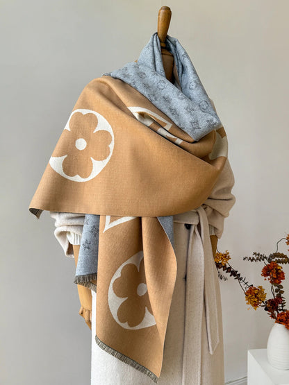 Luxurious Faux Cashmere Winter Scarf & Neck Warmer