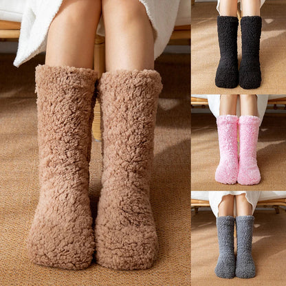 Cozy Winter Plush Indoor Socks for Warm, All-Day Comfort