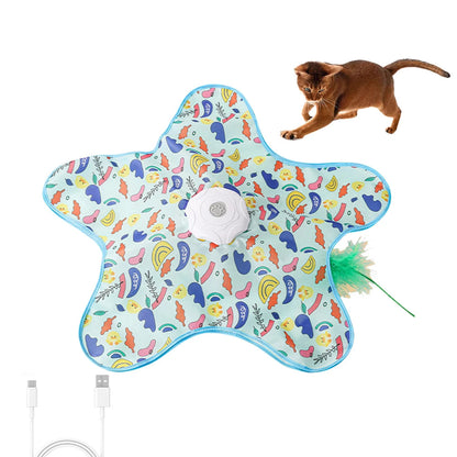 Automatic Hide-and-Seek Interactive Cat Toy for Endless Fun