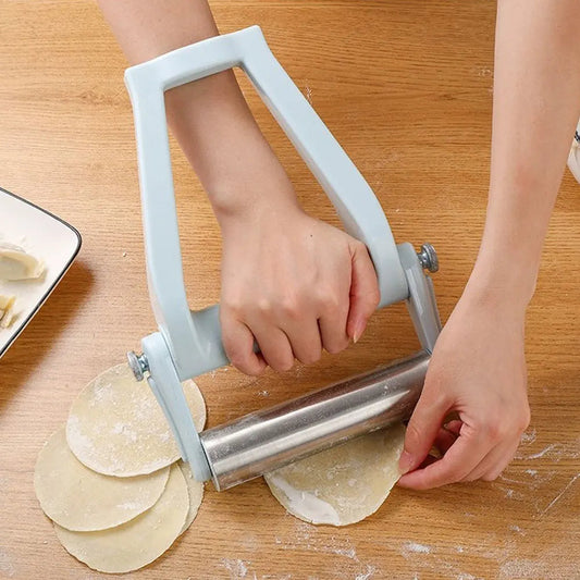 Premium Stainless Steel Adjustable Rolling Pin with Ergonomic Handle for Precise Dough Rolling