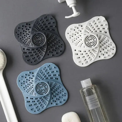 Anti-Blocking Spiral Hair Catcher for Shower Drain