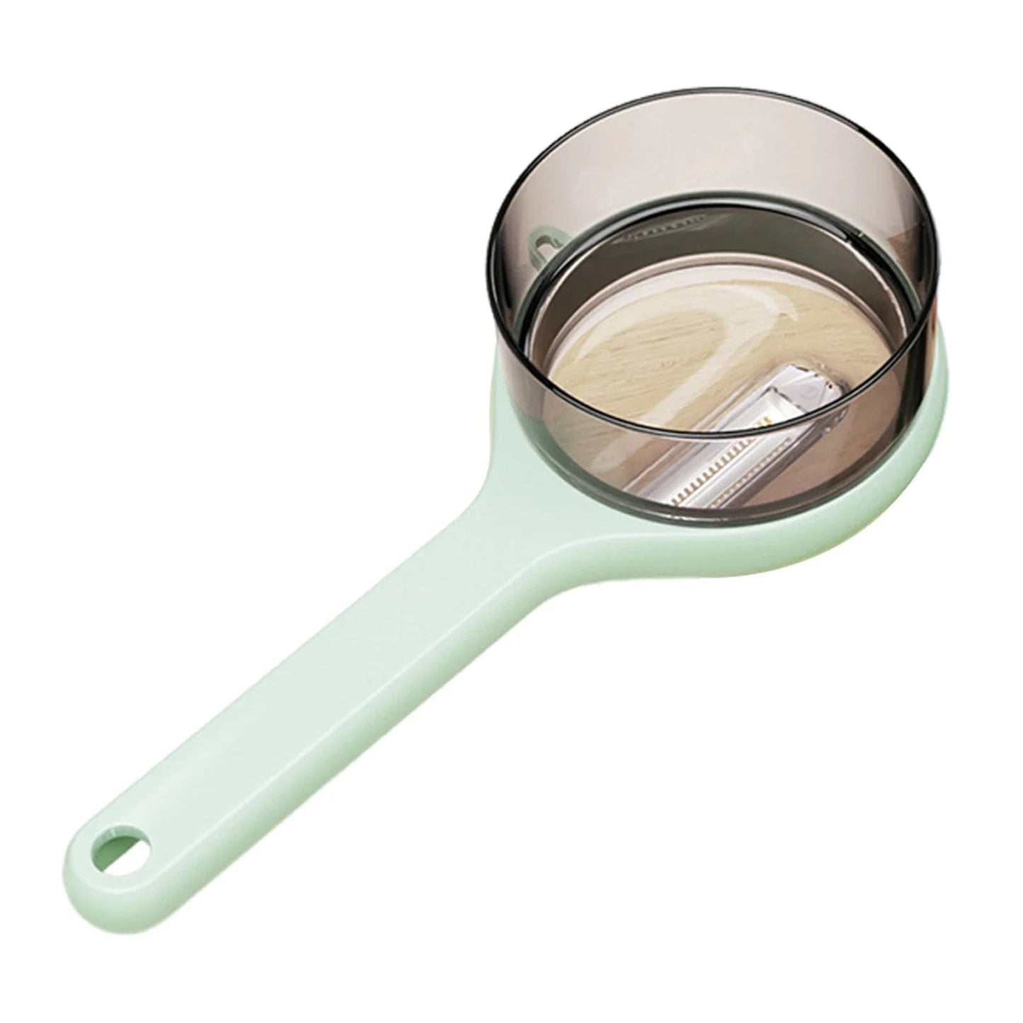 Ergonomic Vegetable Peeler with Non-Slip Grip and Built-In Storage