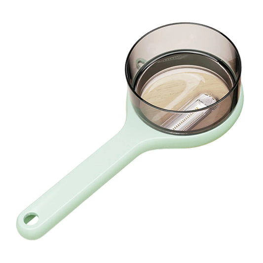Ergonomic Vegetable Peeler with Non-Slip Grip and Built-In Storage