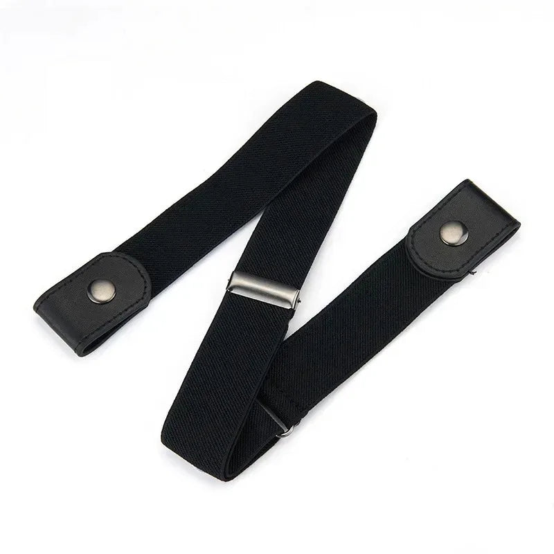 Invisible No-Buckle Adjustable Elastic Belt – Seamless Comfort