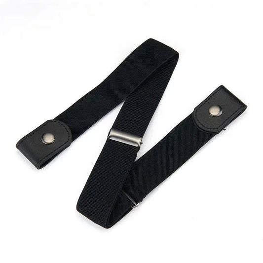 Invisible No-Buckle Adjustable Elastic Belt – Seamless Comfort