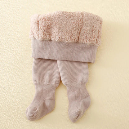 Kids' Cozy Fleece-Lined Winter Leggings