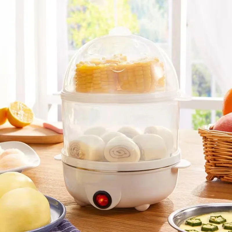 Two-Tier All-in-One Electric Egg Cooker