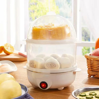 Two-Tier All-in-One Electric Egg Cooker