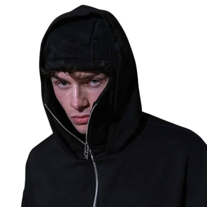 Unisex Full-Zip Balaclava Hoodie – Cozy, All-Weather Warmth