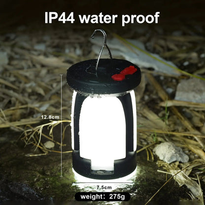 Solar USB Folding Leaf Camping Lantern – Compact, Bright & Rechargeable