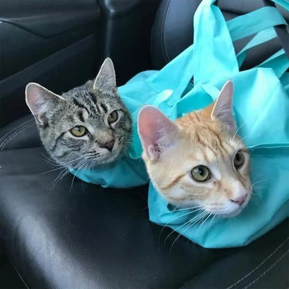 Scratch-Guard Travel Cat Carrier Pouch for Safe, Comfortable Journeys