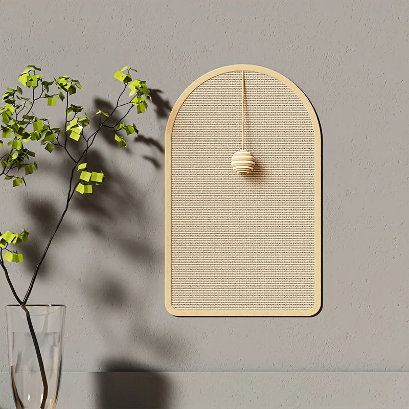 Sisal 3-in-1 Wall-Mounted Cat Scratch Pad
