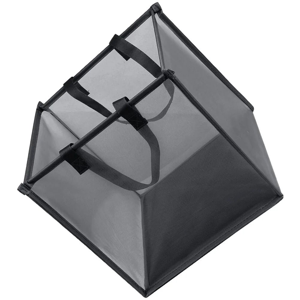 Collapsible Mesh Laundry Hamper with Easy-Carry Handles