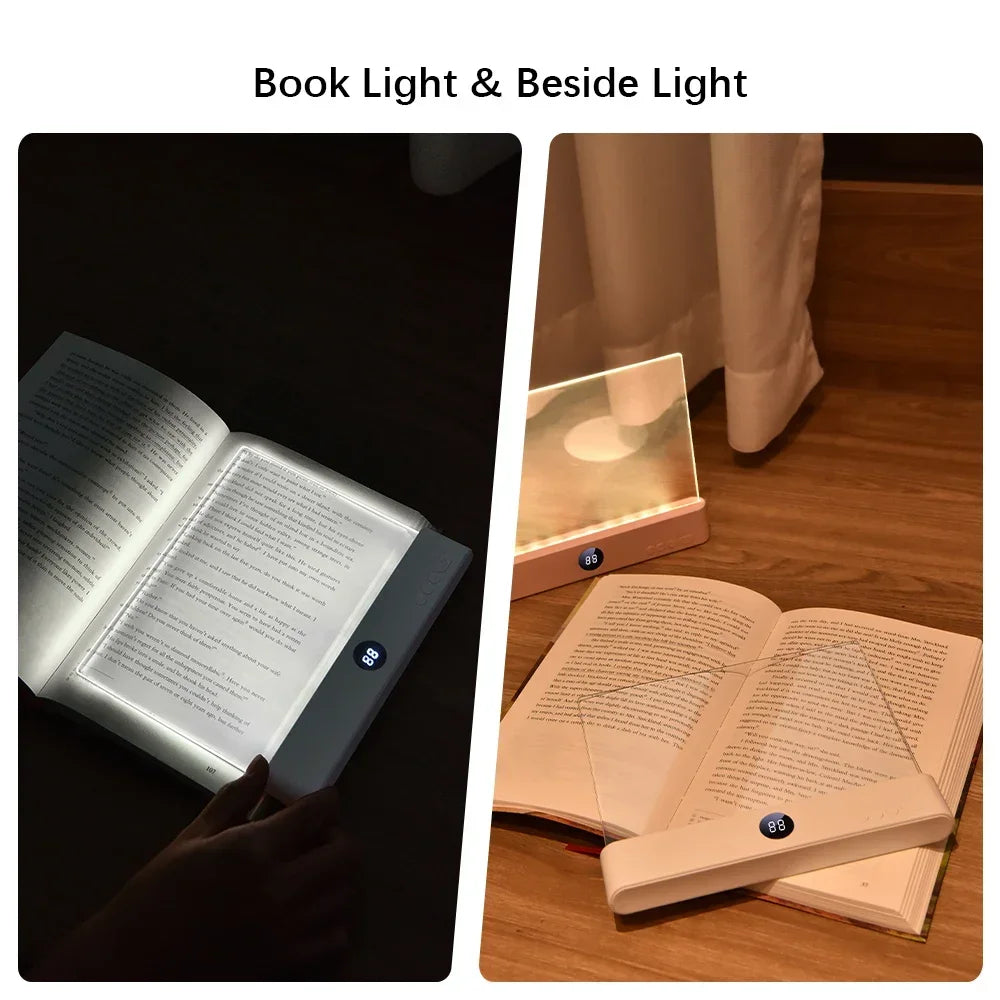 LED Night-Vision Flat-Panel Reading Light - Slim, Ultra-Bright Desk Lamp for Comfortable Reading