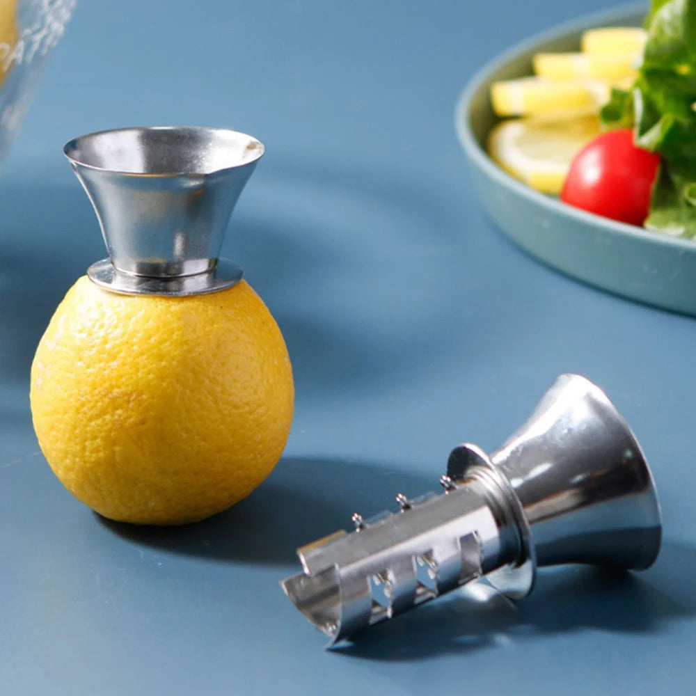 Premium Stainless Steel Manual Lemon Juicer – Effortless Fresh Lemon Juice by Hand