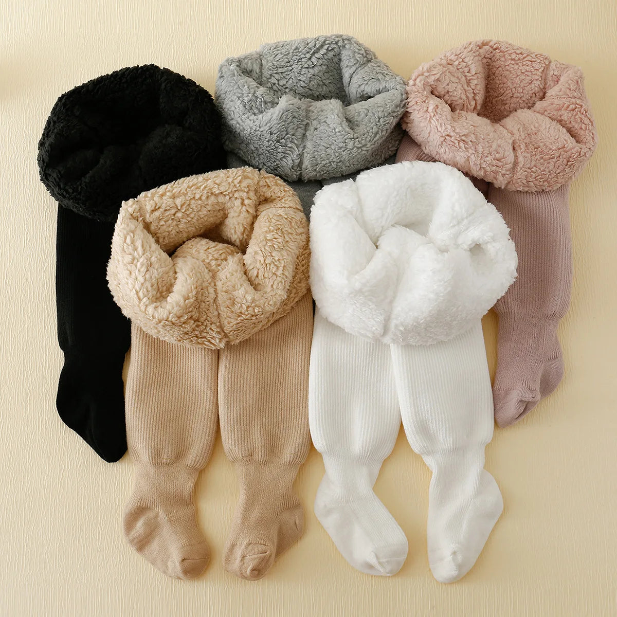 Kids' Cozy Fleece-Lined Winter Leggings