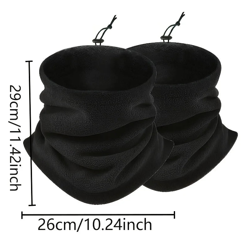 Cozy Fleece Balaclava Mask with Built-In Neck Warmer
