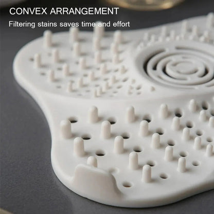 Anti-Blocking Spiral Hair Catcher for Shower Drain