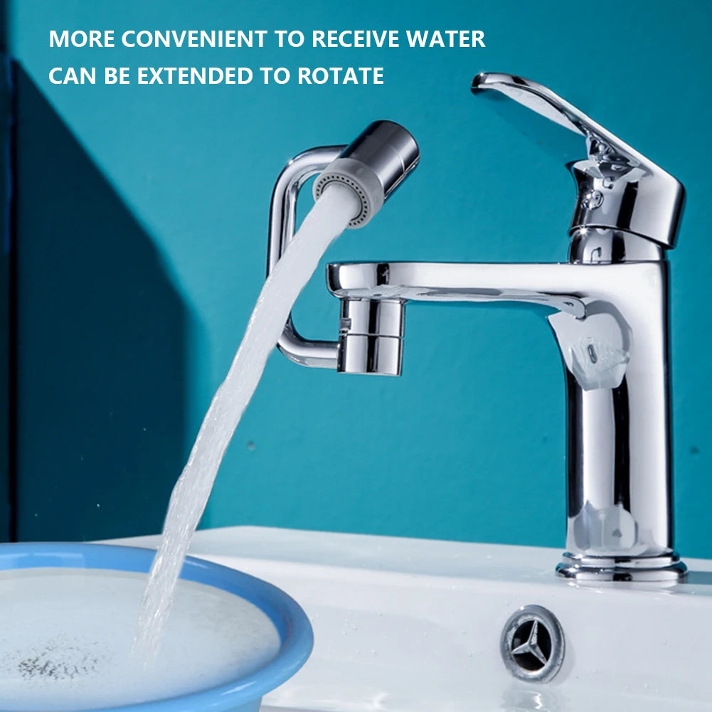 1080° Rotating Universal Faucet Extender – Extends Reach, Fits Most Faucets