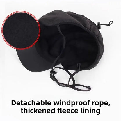 Cozy Winter Bomber Hat with Plush Ear Flaps