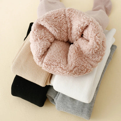 Kids' Cozy Fleece-Lined Winter Leggings