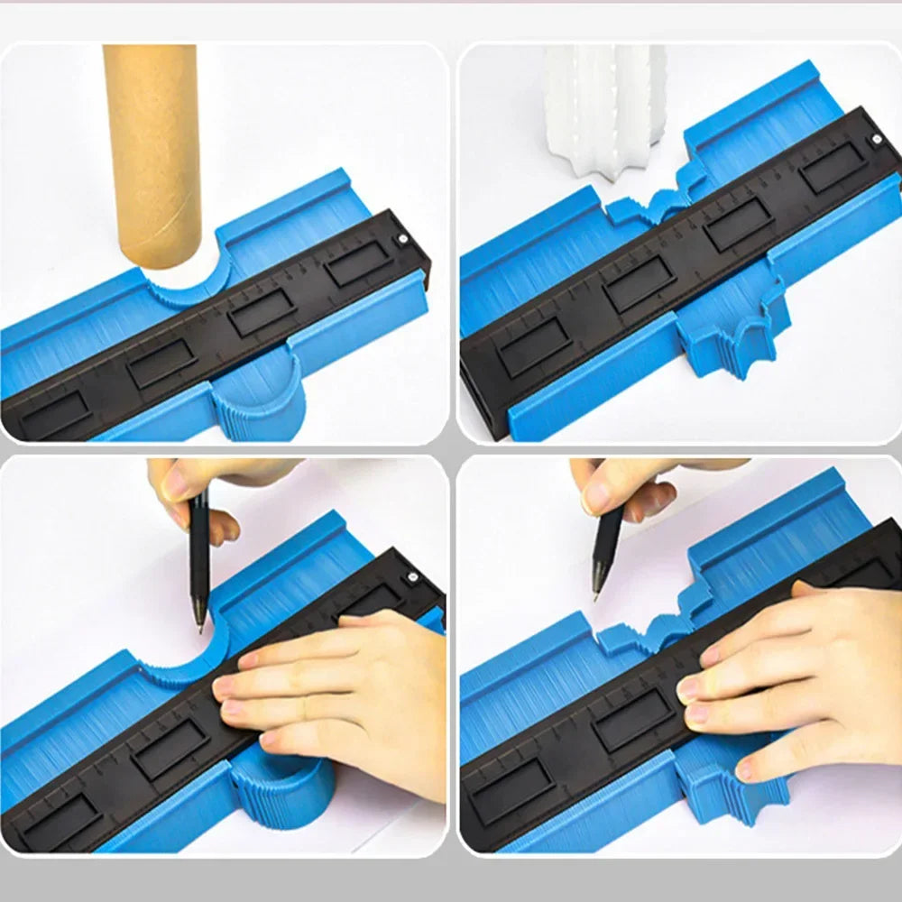 Ultimate Precision Contour Gauge for Woodworking and Construction