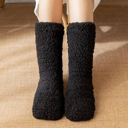Cozy Winter Plush Indoor Socks for Warm, All-Day Comfort