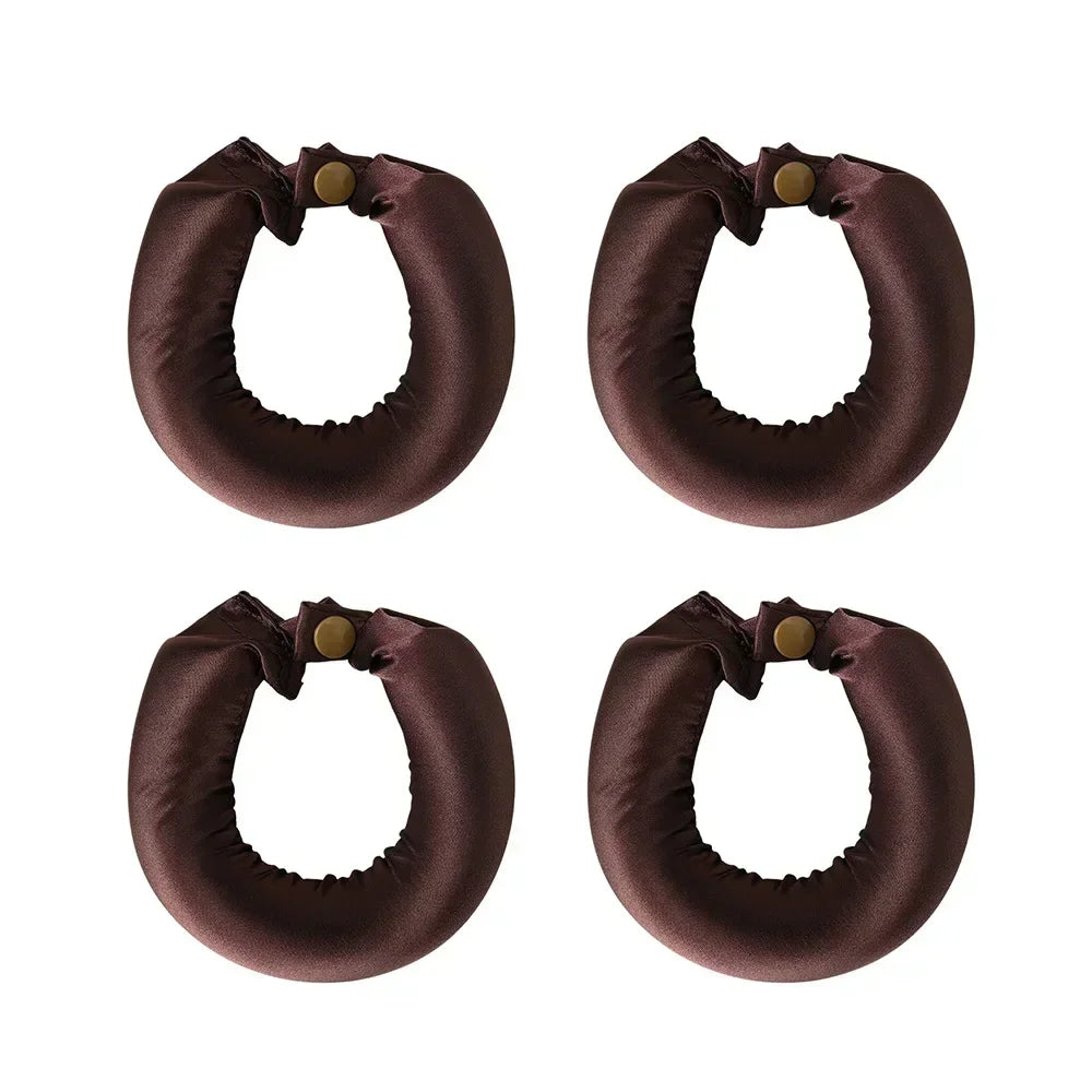 Satin Headband Heatless Hair Curler – Overnight No-Heat Style for Soft, Natural Curls