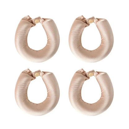 Satin Headband Heatless Hair Curler – Overnight No-Heat Style for Soft, Natural Curls