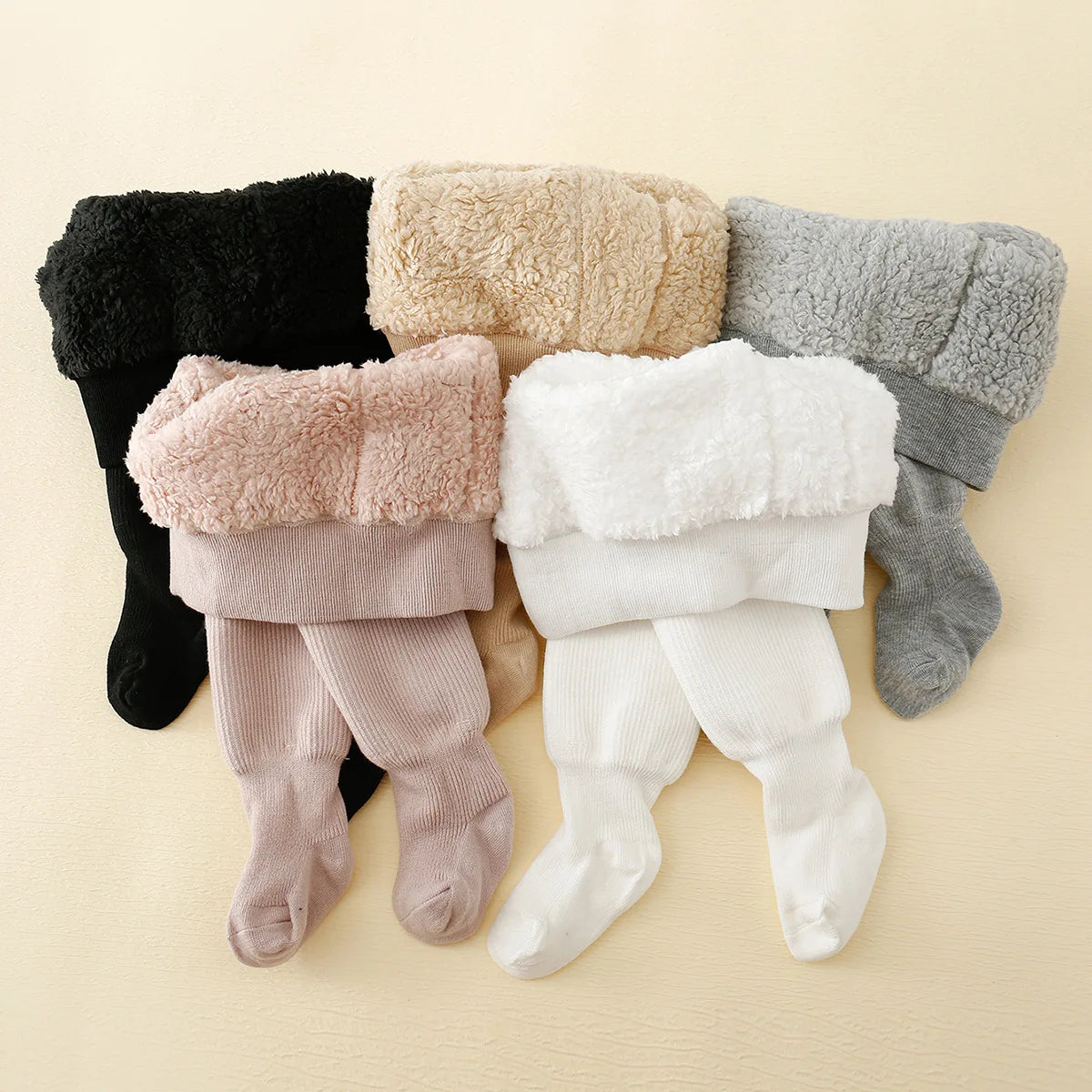 Kids' Cozy Fleece-Lined Winter Leggings