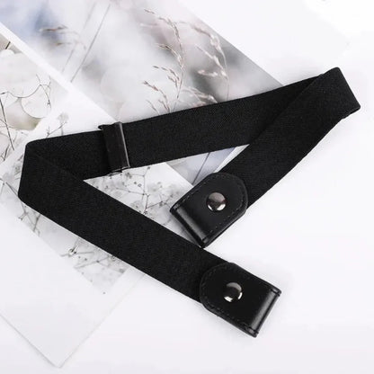Invisible No-Buckle Adjustable Elastic Belt – Seamless Comfort