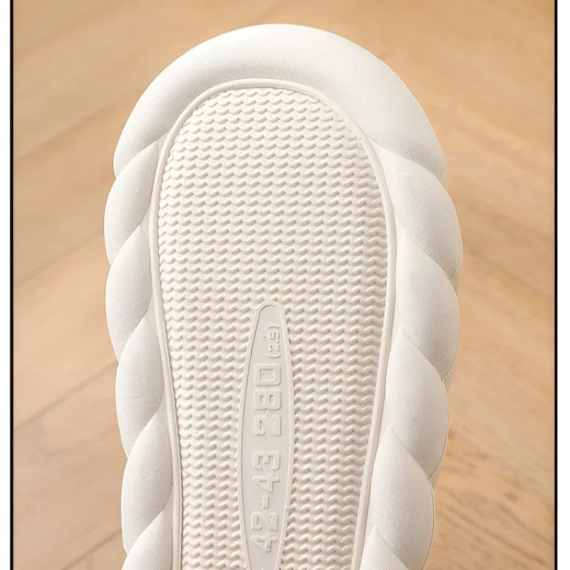 Men's Waterproof Winter Slippers – Warm, Cozy Indoor Footwear