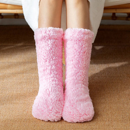 Cozy Winter Plush Indoor Socks for Warm, All-Day Comfort