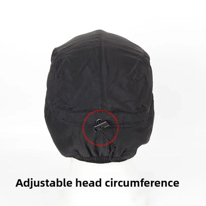 Cozy Winter Bomber Hat with Plush Ear Flaps