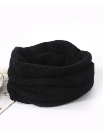 Cozy Merino Wool Face Mask & Winter Scarf Set — Soft, Warm & Breathable