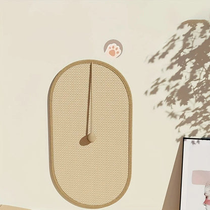 Sisal 3-in-1 Wall-Mounted Cat Scratch Pad