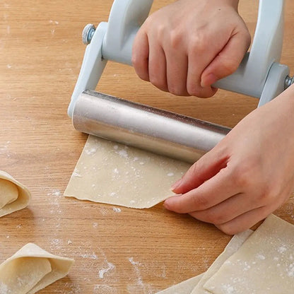 Premium Stainless Steel Adjustable Rolling Pin with Ergonomic Handle for Precise Dough Rolling