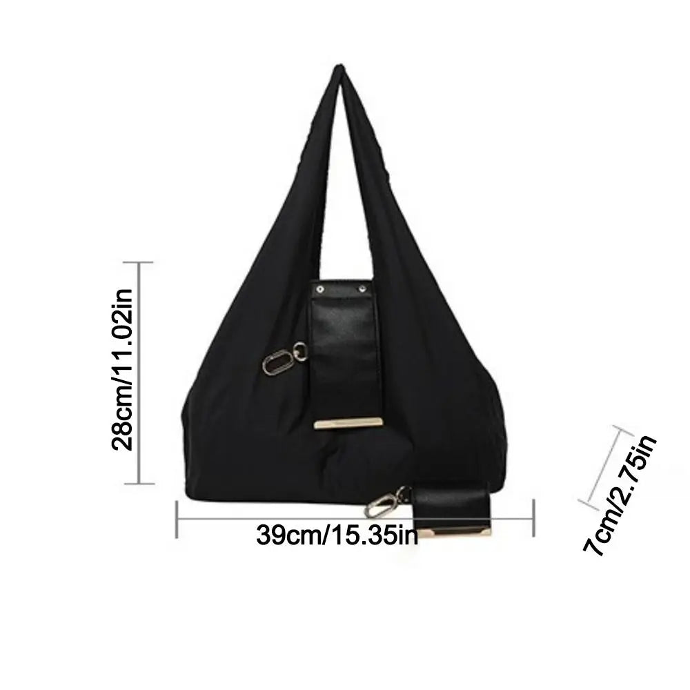Compact Keychain Tote Bag That Folds for Easy Carry