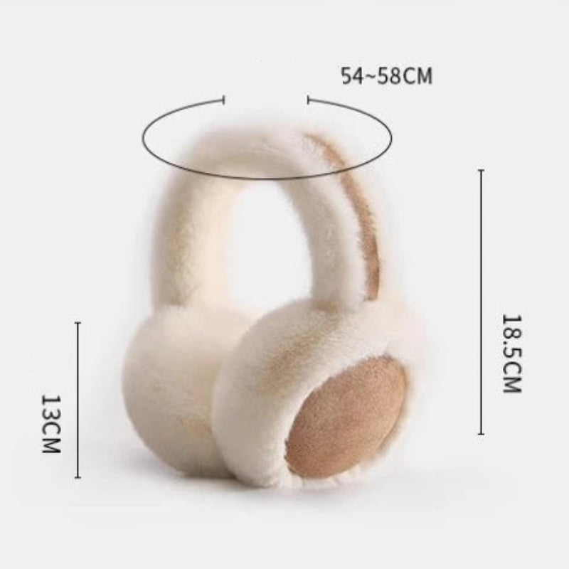 Cozy Plush Ear Warmer Headband for Winter - Soft, Warm Comfort