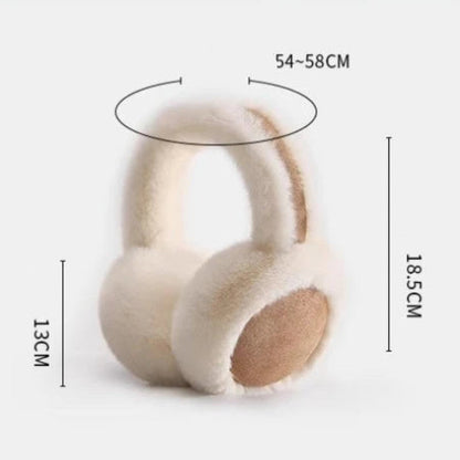 Cozy Plush Ear Warmer Headband for Winter - Soft, Warm Comfort