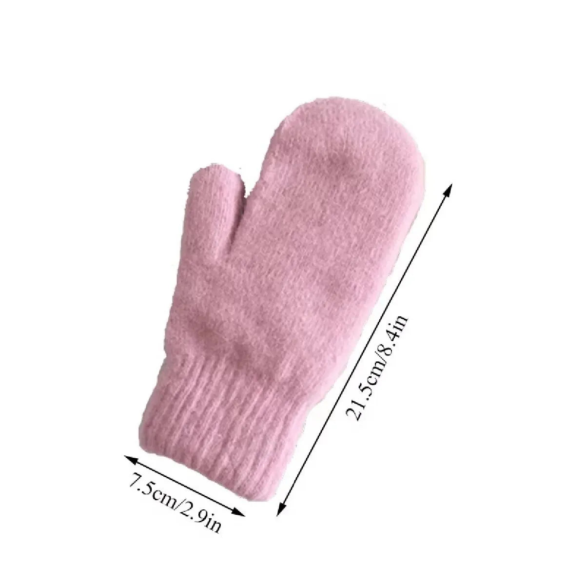 Luxurious Women's Cashmere Knit Mittens for Winter – Soft, Warm & Cozy