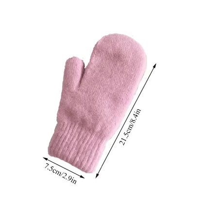 Luxurious Women's Cashmere Knit Mittens for Winter – Soft, Warm & Cozy