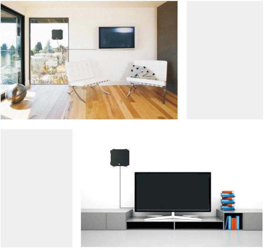 Indoor HDTV Satellite Antenna – Crystal-Clear Reception with Powerful Signal
