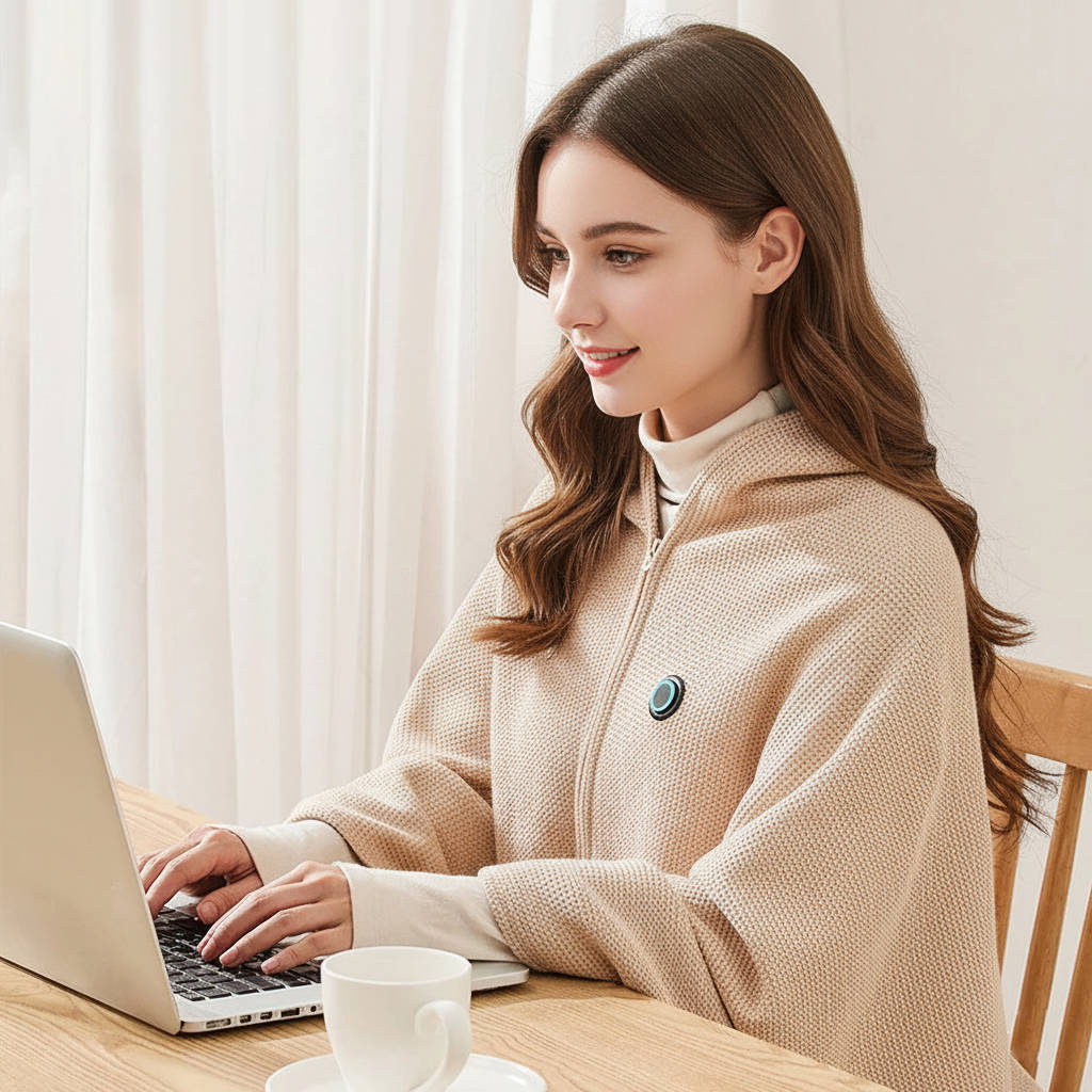 Cozy On-The-Go Heated Shawl Blanket