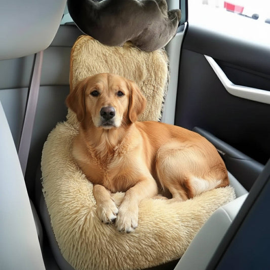 Car-Seat Protective Dog Bed - Keeps Seats Clean and Your Pup Cozy