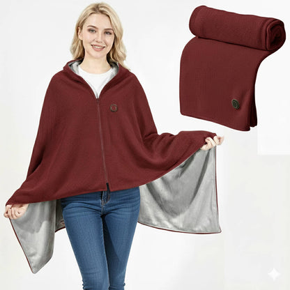 Cozy On-The-Go Heated Shawl Blanket