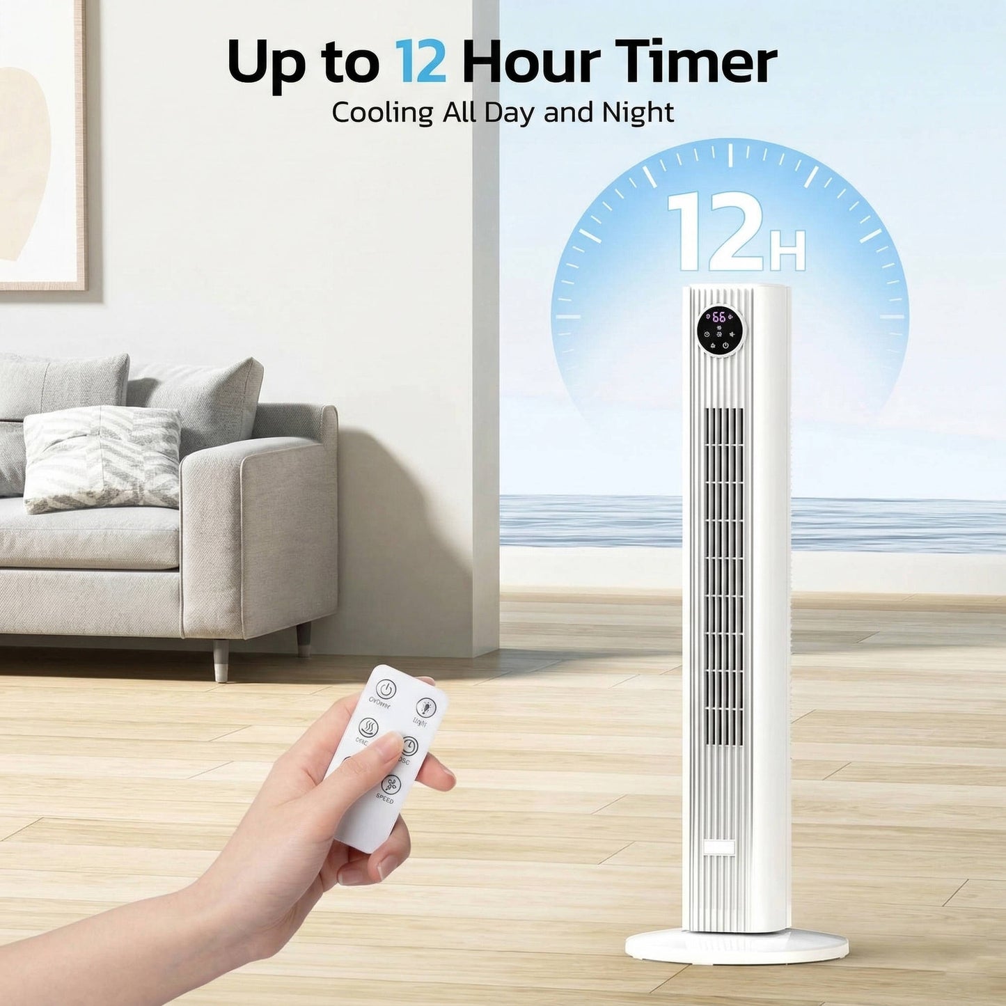 Portable Air Conditioner Unit – Compact Room Cooler for Bedroom & Apartment, Windowless Design